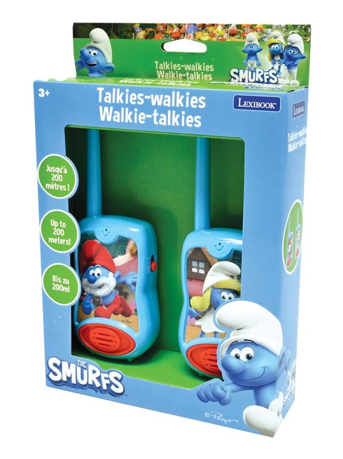 Talkies-walkies schtroumpfs portée 200m - Kiabi Talkies-walkies schtroumpfs portée 200m - Kiabi
