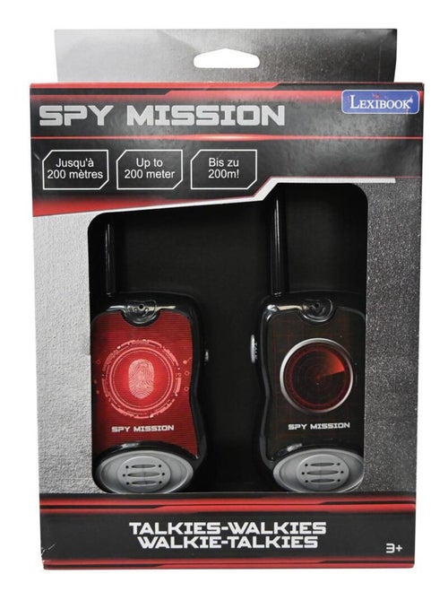 Talkies-walkies spy mission portée 200m - Kiabi Talkies-walkies spy mission portée 200m - Kiabi