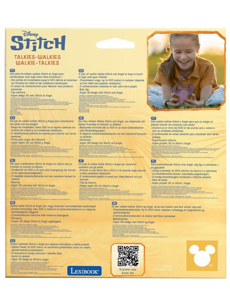 Talkies-walkies stitch & angel 3d N/A - Kiabi