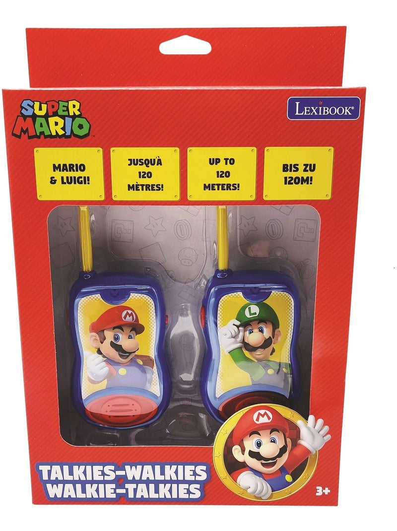 Talkies-walkies super mario portée 200m N/A - Kiabi