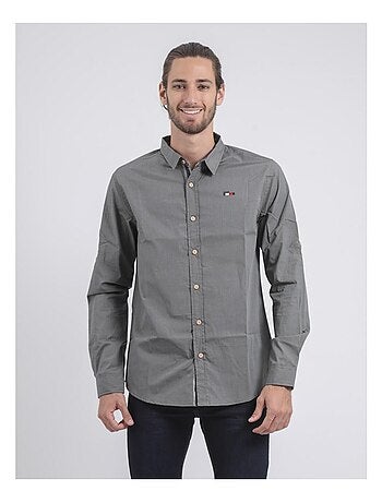 TAMOX shirt met patroon en lange mouwen