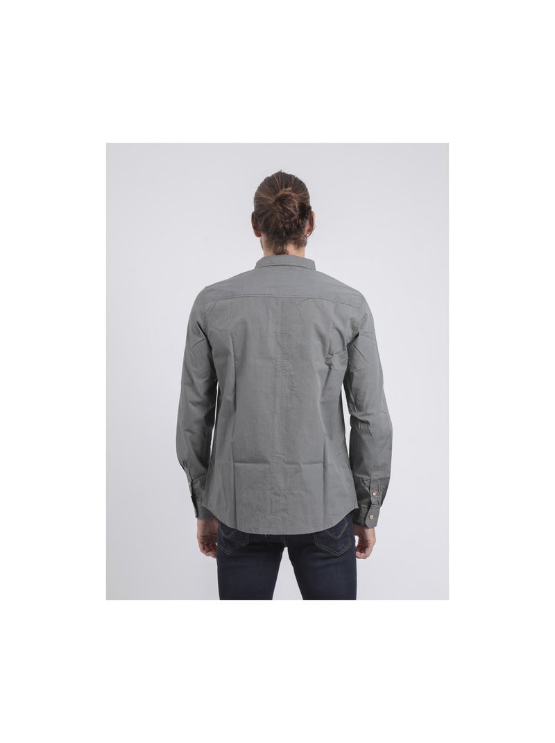 TAMOX shirt met patroon en lange mouwen Grijs - Kiabi