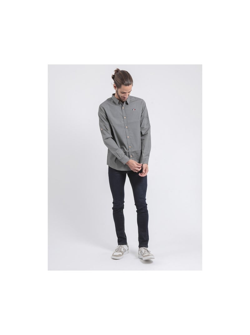 TAMOX shirt met patroon en lange mouwen Grijs - Kiabi