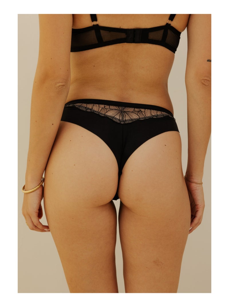 Tanga caitlin Zwart - Kiabi