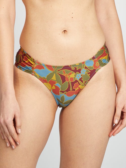 Tanga de bain multicolore - Kiabi