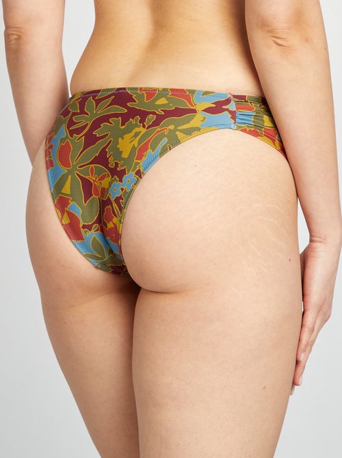 Tanga de bain multicolore - Kiabi