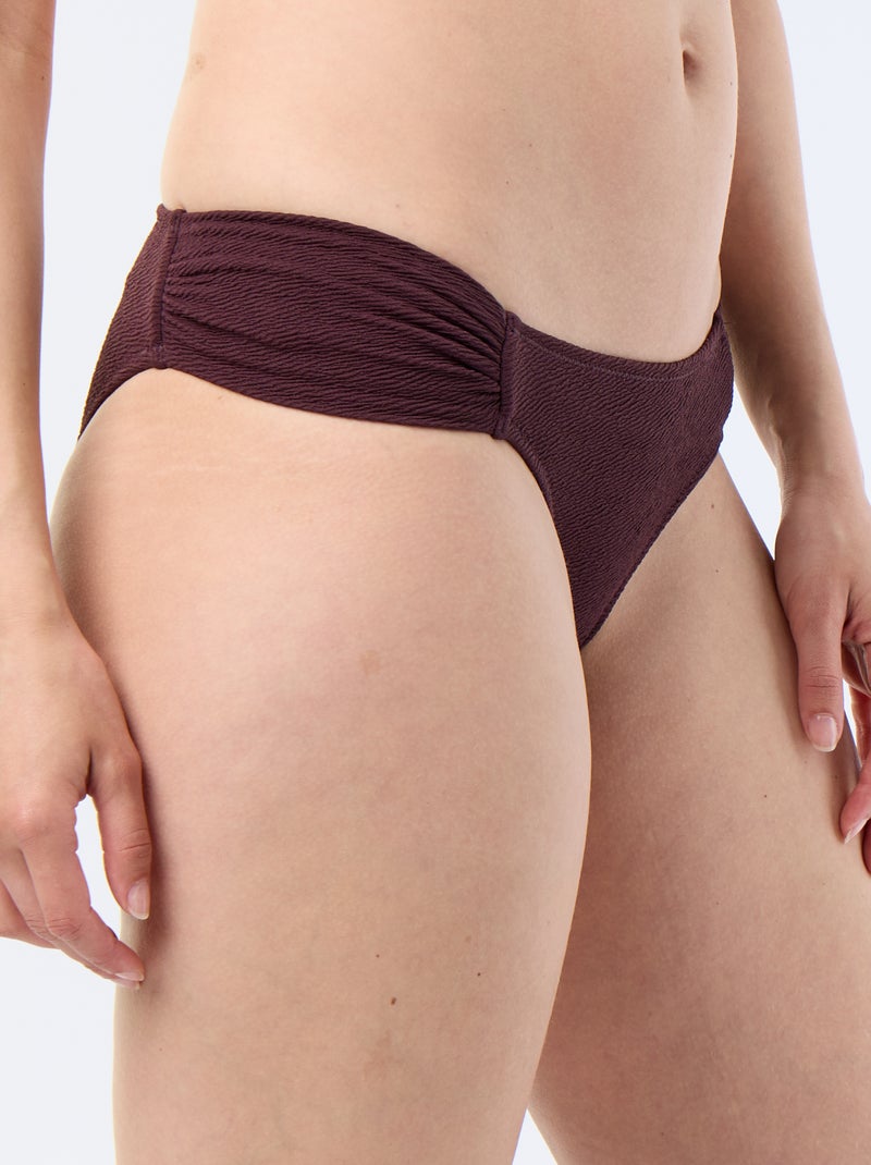 Tanga de bain Violet - Kiabi