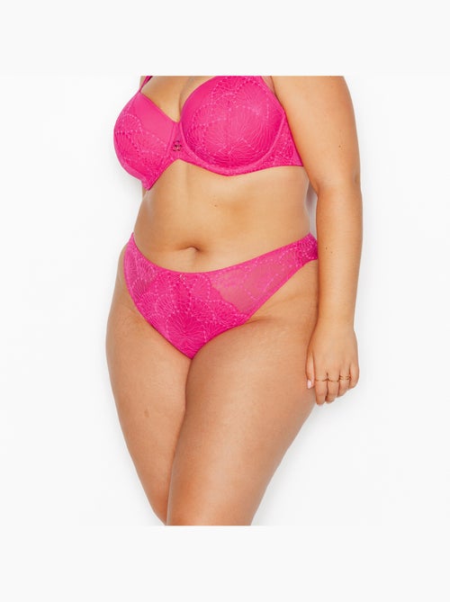 Tanga dentelle hermine+ - rougegorge lingerie - Kiabi