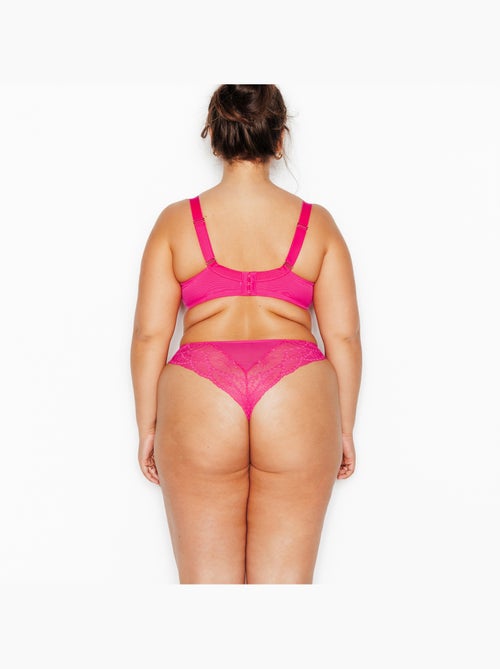 Tanga dentelle hermine+ - rougegorge lingerie - Kiabi