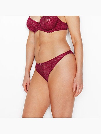 Tanga dentelle isadora - rougegorge lingerie