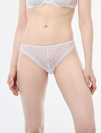 Tanga en dentelle