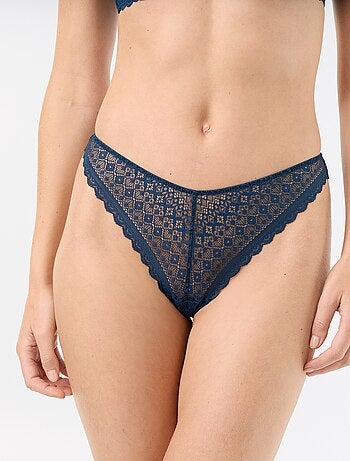 Tanga en dentelle
