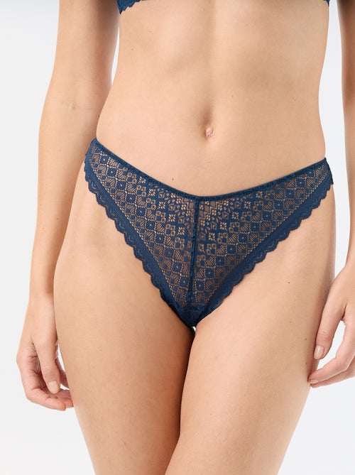Tanga en dentelle - Kiabi Tanga en dentelle - Kiabi