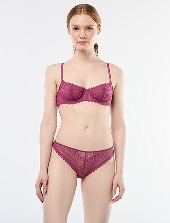 Tanga en dentelle