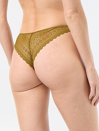 Tanga en dentelle