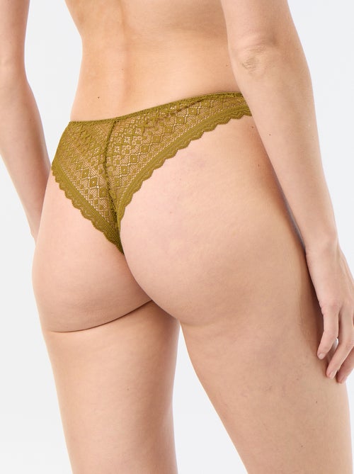 Tanga en dentelle - Kiabi Tanga en dentelle - Kiabi