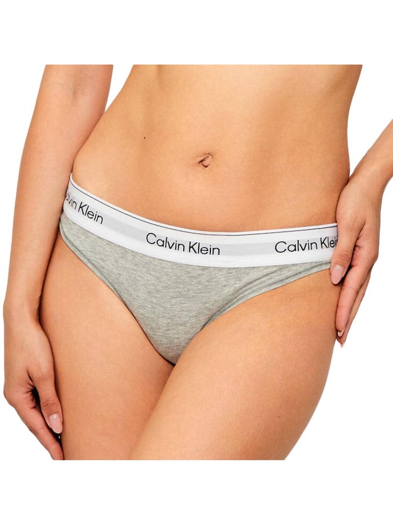 Tanga femme calvin klein jeans Gris Argenté - Kiabi