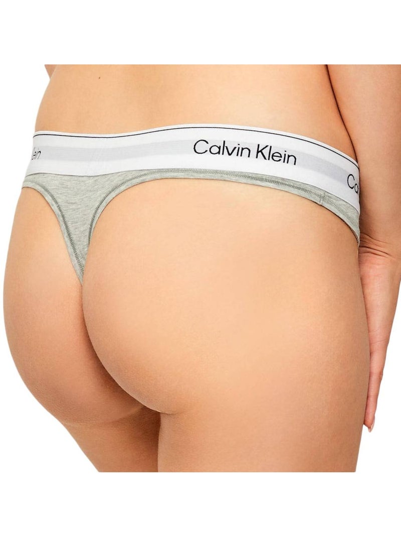 Tanga femme calvin klein jeans Gris Argenté - Kiabi