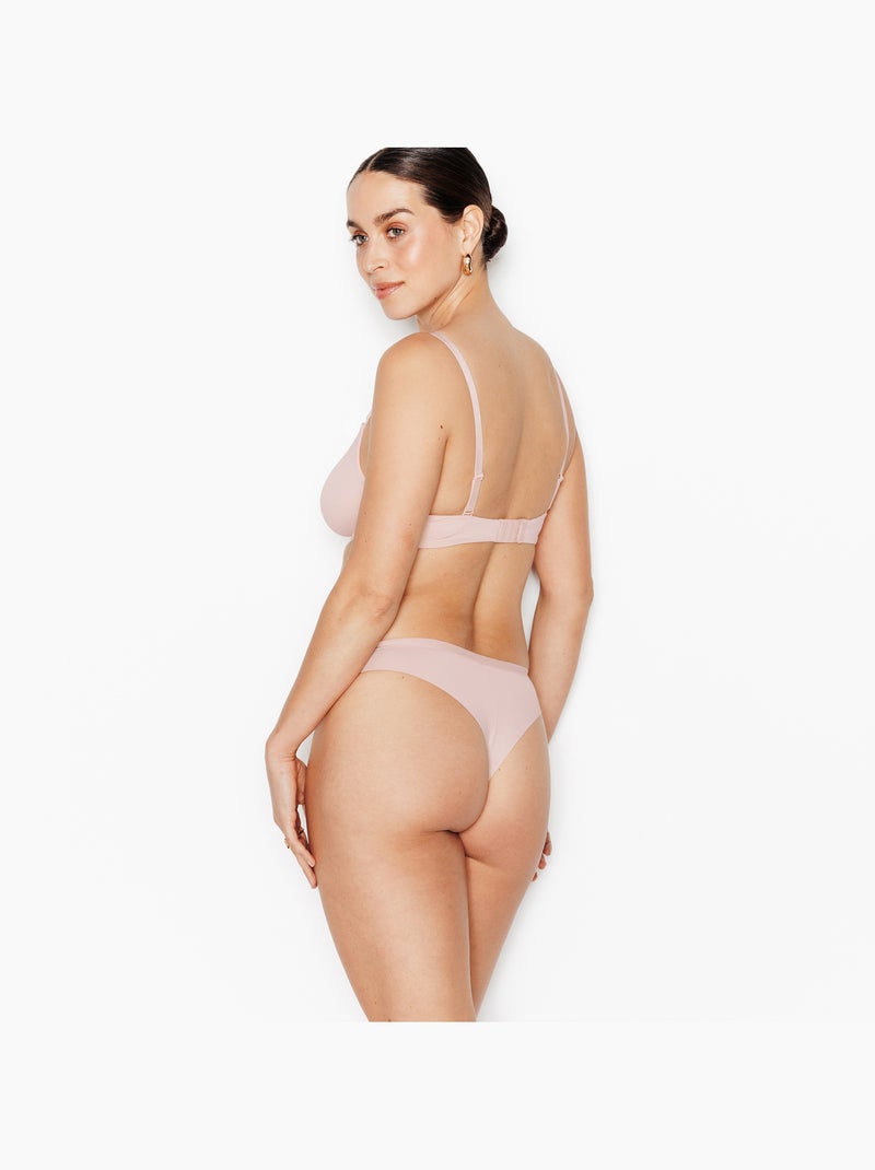 Tanga microfibre perfect - rougegorge lingerie Beige sable - Kiabi