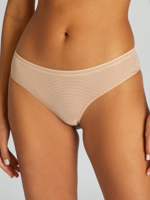 Tanga microfibre - Kiabi