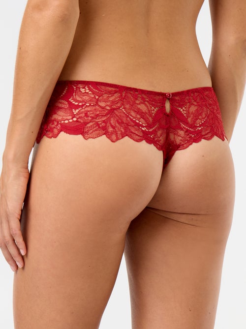 Tanga van kant met pailletten - Kiabi Tanga van kant met pailletten - Kiabi