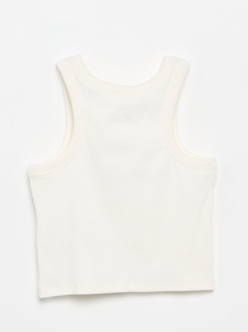 Tanktop 'Disney' 'Stitch' Wit - Kiabi