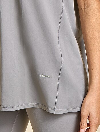 Ekstract - Tanktop met oversized armsgaten