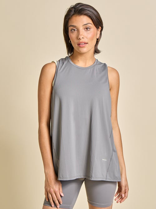 Tanktop met oversized armsgaten - (ekstract) - Kiabi