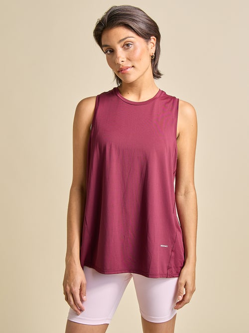 Tanktop met oversized armsgaten - (ekstract) - Kiabi