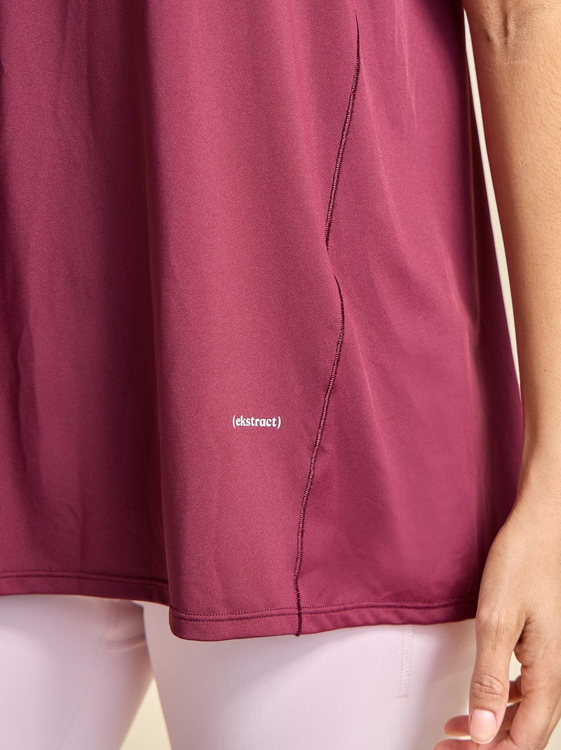 Tanktop met oversized armsgaten - (ekstract) Rood - Kiabi