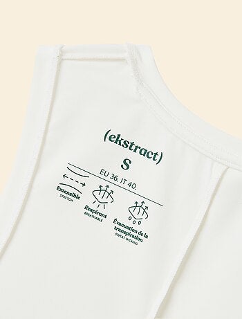 Ekstract - Tanktop met oversized armsgaten