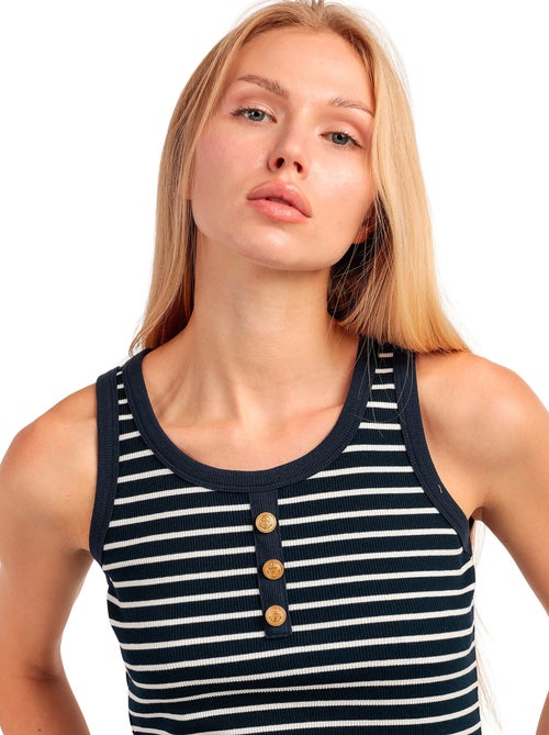 Tanktop navy top - Kiabi