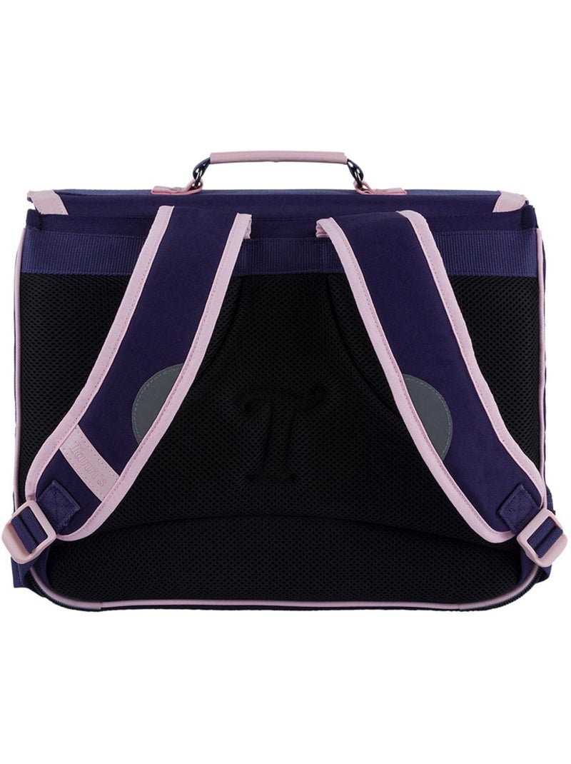 Tann’s Boekentas Joy 41 cm 2 vakken gerecycled polyester Paars - Kiabi