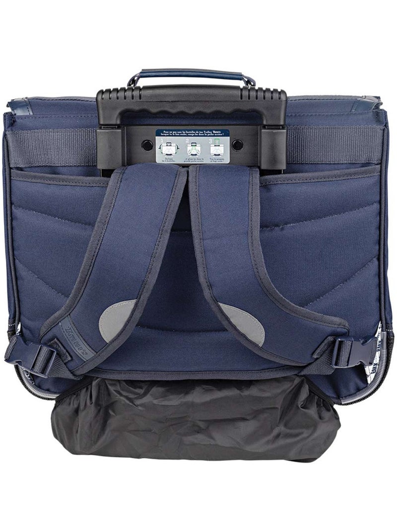 Tann's Trousse à roulettes Les Fantaisies Matheo 41 cm 2 compartiments Bleu marine - Kiabi