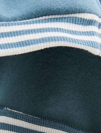 Tao kinder fleece hoodie met rits