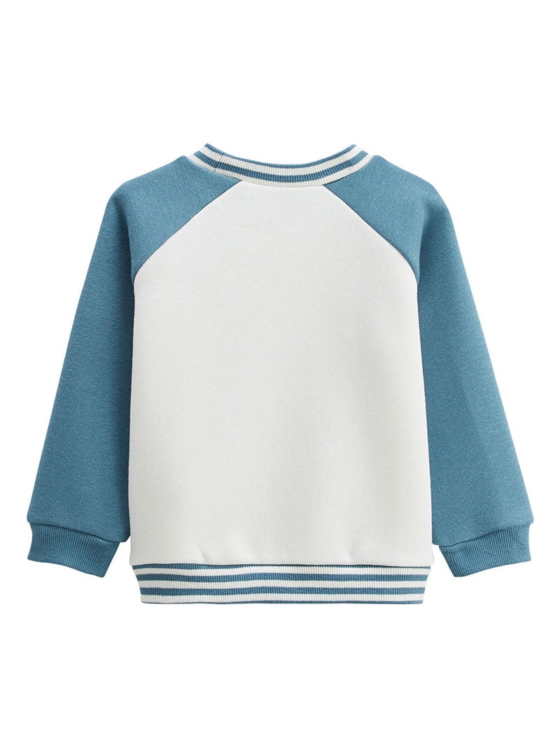 Tao kinder fleece sweater en broek set Blauw - Kiabi