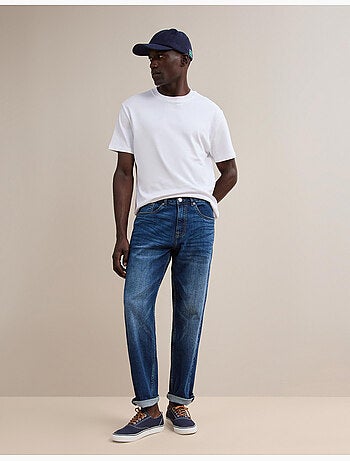'taper fit' spijkerbroek, mo fashion