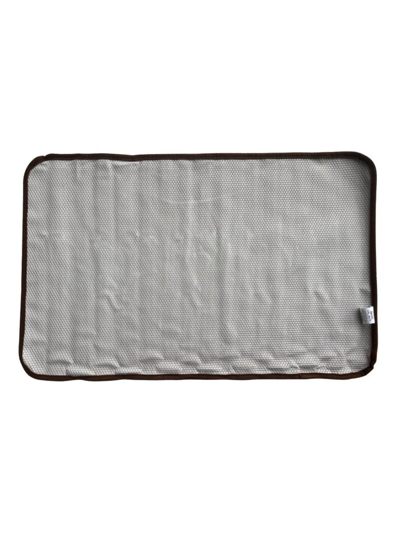 Tapijt PROMO LINGE Bruin - Kiabi