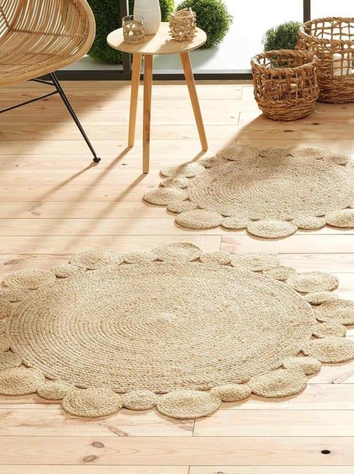 Tapijt van jute ajouré cordou promo linge - Kiabi Tapijt van jute ajouré cordou promo linge - Kiabi