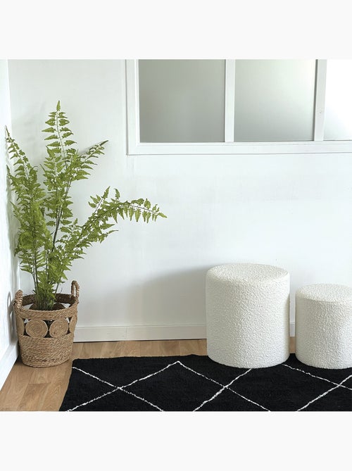 Tapis berbère à motifs graphiques - Kiabi