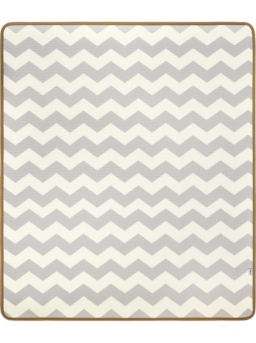 Tapis d eveil mousse xpe 180x150cm epais 2cm pliable double face zigzag - Kiabi Tapis d eveil mousse xpe 180x150cm epais 2cm pliable double face zigzag - Kiabi