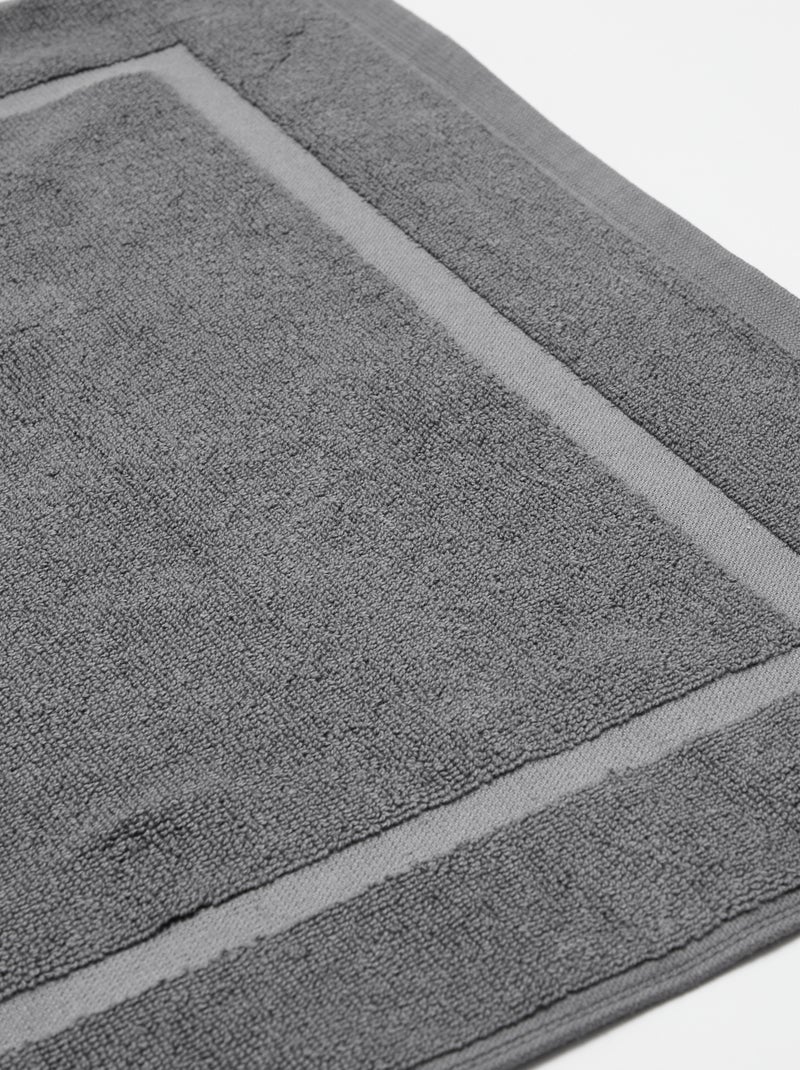 Tapis de bain 80 x 50 cm Gris - Kiabi
