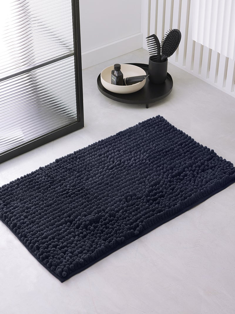 Tapis de bain 'big bubble' bleu navy - Kiabi