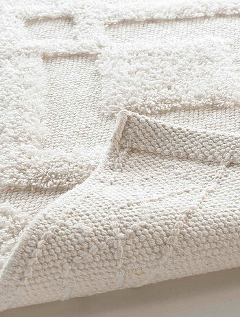 Tapis de Bain Gladis Uni avec Reliefs