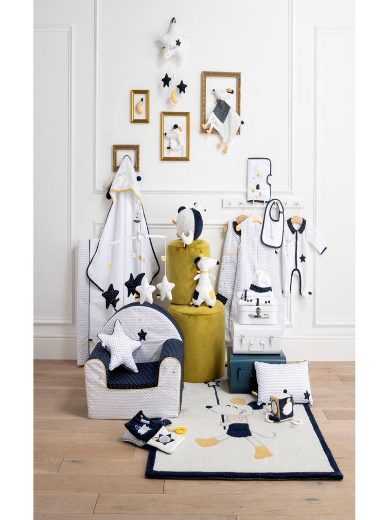 Tapis de chambre enfant en acrylique - sauthon Blanc - Kiabi