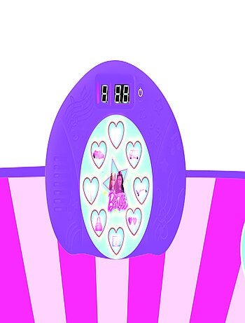 Tapis de danse électronique bluetooth et lumineux barbie