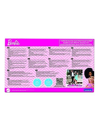 Tapis de danse électronique bluetooth et lumineux barbie