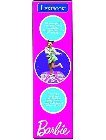 Tapis de danse électronique bluetooth et lumineux barbie