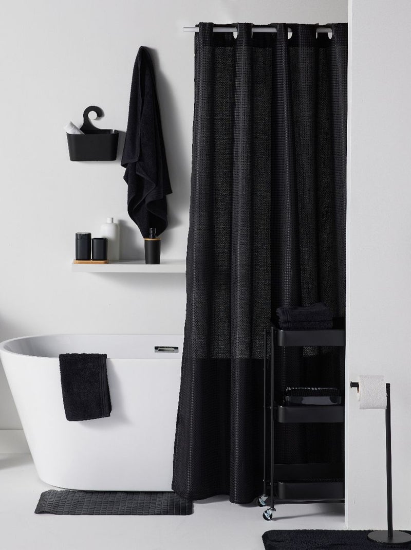 Tapis de douche antidérapant Noir - Kiabi