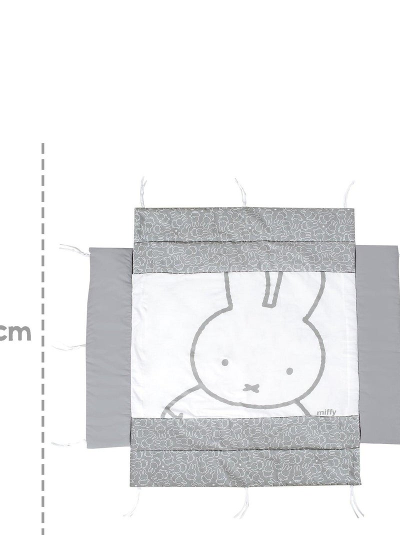 Tapis de parc avec bords imprimé lapin miffy - ROBA Gris Blanc - Kiabi